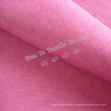 Solid Upholstery Polyester Oxford Linen Fabric for Home Decoration